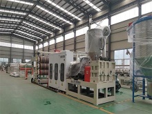 「pla可降解片材生产线」hdpe土工格室生产线-pp塑料片材生产设备-abs